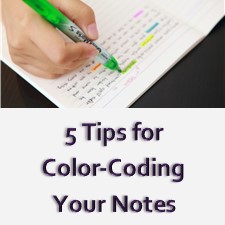 Make color-coding a highlight of your study strategy.